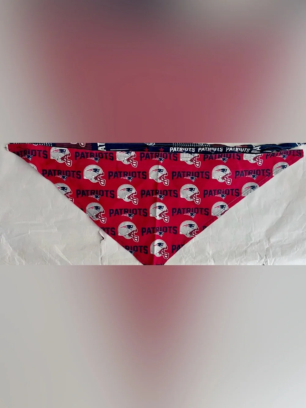 New England Patriots 2 pack Bandanas for pet, adult or kids 28 inch